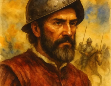 Acuarela de diego de Alamagro