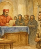 Imagen de un juicio de residencia en el siglo XVI