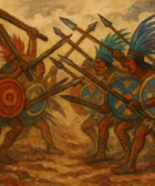 Batalla entre mexicas y purepechas