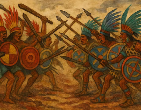 Batalla entre mexicas y purepechas